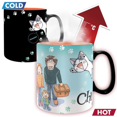 ABYstyle - CHI - Mug Heat Change - 460 ML - Chi & Poisson