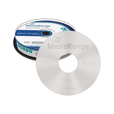 MediaRange - DVD+R DL x 10 - 8.5 Go - support de stockage
