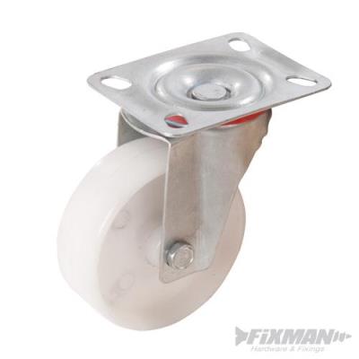 Roulette pivotante polypropylène FIXMAN