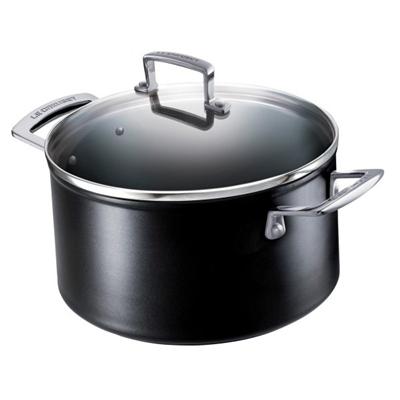Le creuset faitout anti-adhérent 18cm avec couvercle 96200618000000 les forgées