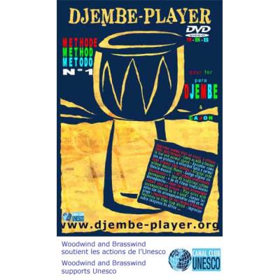 Méthodes et pédagogie DJEMBE PLAYER DVD DJEMBE PLAYER PERCUSSION Djembé