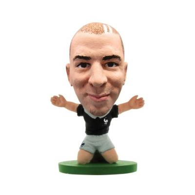 Soccerstarz - 400346 - figurine - sport - le pack de 1 figure de léquipe de france contenant karim benzema dans sa tenue déqui
