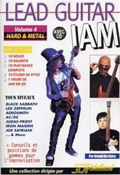 Lead Guitar Jam Vol.4 Hard & Metal + Cd