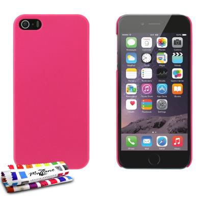 Coque Rigide Ultra-Slim Le Pearls Rose bonbon pour APPLE IPHONE 5