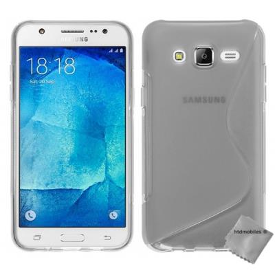 Housse etui coque pochette silicone gel fine pour Samsung Galaxy J5 (2016) - TRANSPARENT