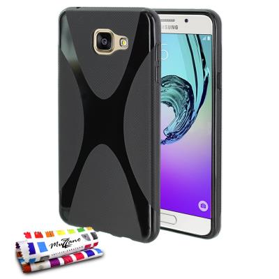 Coque Souple Ultra-Slim Le X Premium Noir pour SAMSUNG GALAXY A7 (2016) / A710