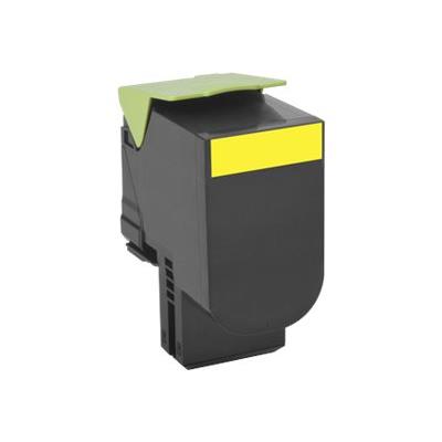 Lexmark 802Y - geel - origineel - tonercartridge - LCCP, LRP