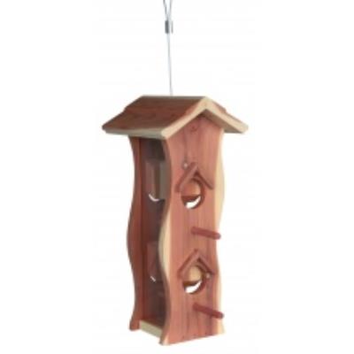 Comparer les prix de Natura Distributeur, Bois De Cèdre, 12 × 29 × 14 Cm, Naturel - Mon Animalerie