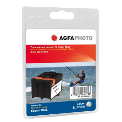 Agfaphoto apet041cd cartouche dencre bleu, rose, jaune