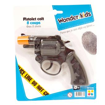 WONDERKIDS - A1400114 - Pistolet Super Colt 8 Coups 13cm