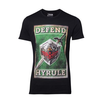 ZELDA - T-Shirt Propaganda Sword & Shield (M)