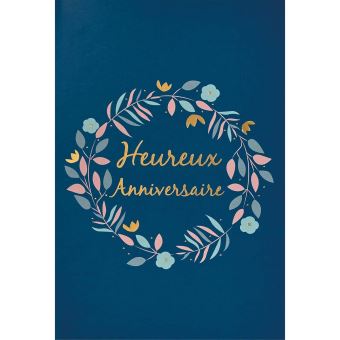 Draeger La Carterie Carte Graphique Heureux Anniversaire