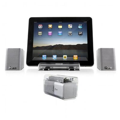 iHome - iDM15 - Enceinte stéréo Bluetooth avec microphone - Batterie rechargeable