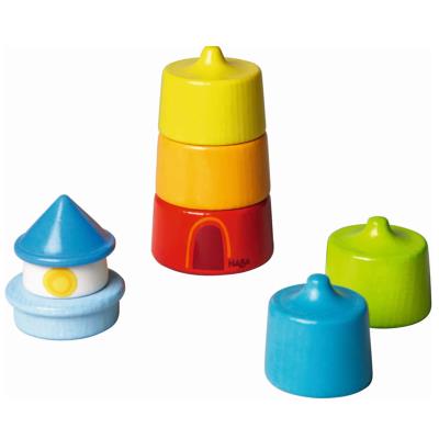 Jeu d'encastrement en bois : phare haba