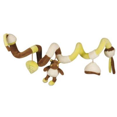 Baby Nat - BN726 - Hochet - Bazille, mon Petit Hippo - Spirale d'Activités