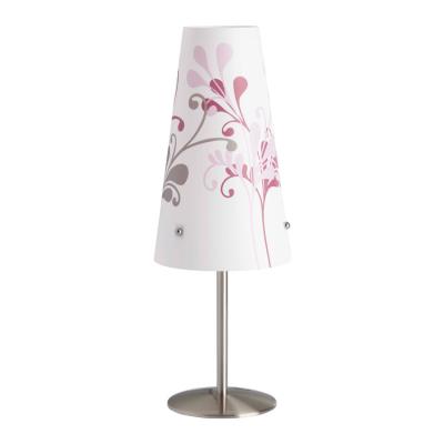 BRILLIANT 02747/78 LAMPE À POSER ISI E14 MOTIF LILAS