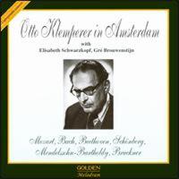 Klemperer conducts concer