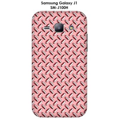 Coque Samsung Galaxy J1 - SM-J100H Métal couleur Strawberry Ice