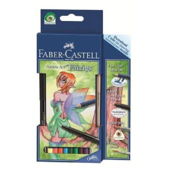 Faber Castell Etui Fairies Manga Art Grip Kit Créatif