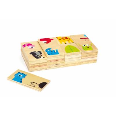 Domino des animaux en bois Ruppert