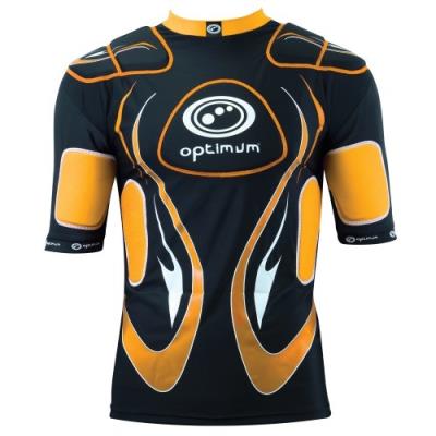 Optimum inferno epaulière garçon noir orange mini