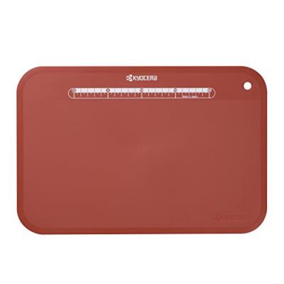 Kyocera cc-100rd exp planche à découper souple polypropylène rouge 37 x 25 x 0,2 cm