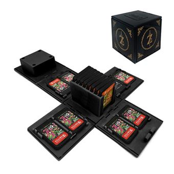 Promo Pochette officielle pour nintendo switch 2 boites de rangement pour  jeux chez Carrefour