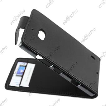 ebestStar Coque pour Nokia Lumia 930 PU Cuir Rabat Flip, Noir - 1