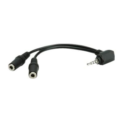 Roline hoofdtelefoon adapter - 15 cm