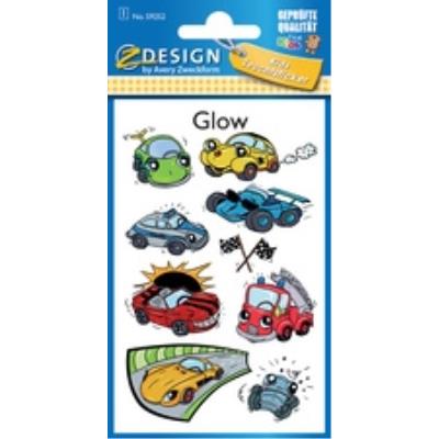 Avery Zweckform Kids Stickers Lumineux Coeurs Multicolore 17 Pièces