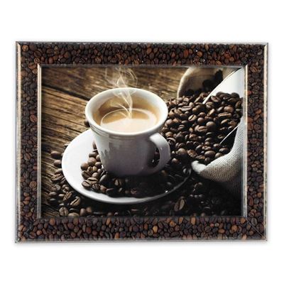 Cadre à photo décoratif café 21 x 29,7cm , grand modèle (A4)