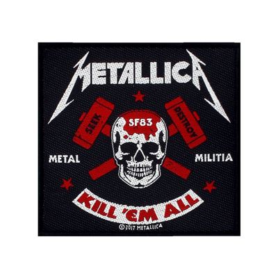 Metallica Patch Metal Militia