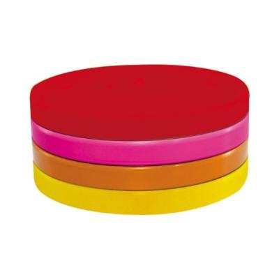 ZAK DESIGNS 1531-1800 SET DE 4 DESSOUS DE VERRE MÉLAMINE POP DIAMÈTRE: 10 CM