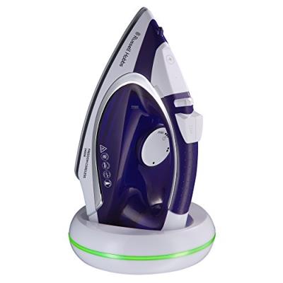Russell hobbs 23300-56 supreme steam fers à repasser sans fil semelle céramique prune 2400 w
