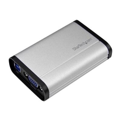 StarTech.com USB 3.0 opname apparaat voor High-Performance VGA Video - 1080p 60fps - Aluminium videoconverter - Aluminium