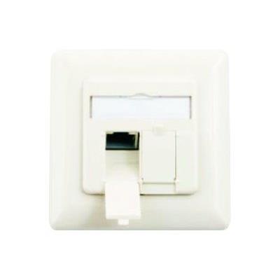 M-Cab - Prise Pour Montage En Surface - Rj-45 X 2 - Ral 9010, Blanc Pur - Commande Unique