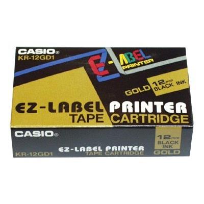 Casio KR-12GD1 - etikettape - 1 rol(len)