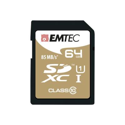 EMTEC Gold+ - flashgeheugenkaart - 64 GB - SDXC