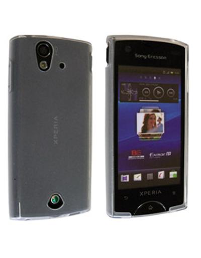 Etui housse coque pour Sony ericsson xperia Ray blanche transparente