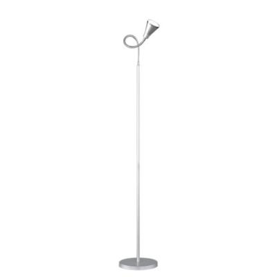 Reality Leuchten R42711187 Lampe Sur Pied Avec Spots Montés Sur Bars Flexibles Et 2 Ampoules Led Smd 5 W 240 Lm 3000 K Titane 15