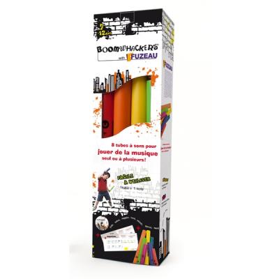 Percussions enfants FUZEAU BOOMWHACKERS - PACK AVEC NOTICE ET CD Boomwhackers