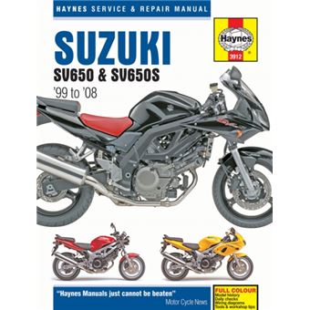 Suzuki Sv650 & Sv650S Motorcycle Repair Manual: 99-08 (Haynes Service