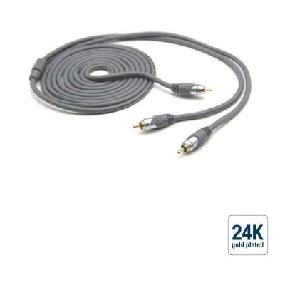G&BL Câble sub, 1xRCA sur 2x RCA, longueur 10,0 m