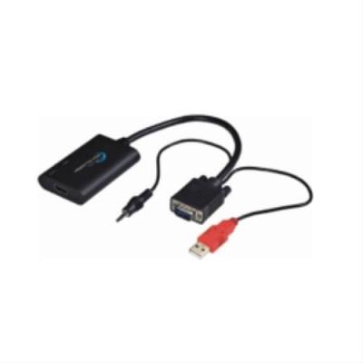 Microconnect hdmi to vga converter with usb power and audio., hdmimongg