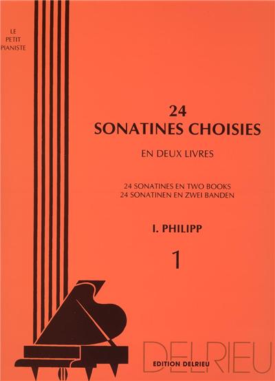 SONATINES CHOISIES (24) VOL 1