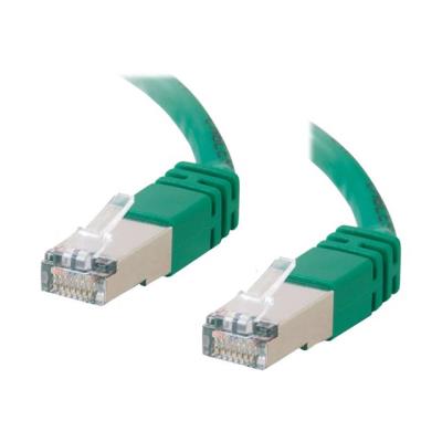 C2G Cat5e Booted Shielded (STP) Network Patch Cable - verbindingskabel - 5 m - groen