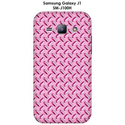 Coque Samsung Galaxy J1 - SM-J100H Métal couleur Rose Intense