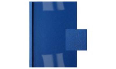 GBC - reliure thermique en cuir ThermaBind, format A4, 1,5mm, pqt 100, bleu foncé