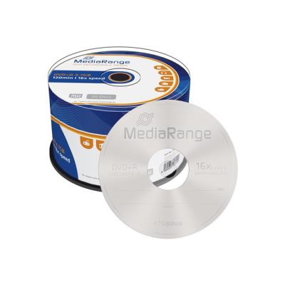 MediaRange - DVD+R x 50 - 4.7 GB - opslagmedia