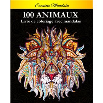 Mandalas Animaux Livre De Coloriage Enfants 6 Ans Et Plus: Livre de  coloriage: Soulager les dessins d'animaux. Livre de coloriage pour adulte  avec animaux Mandala (Lions, éléphants, hiboux, chevaux, c 